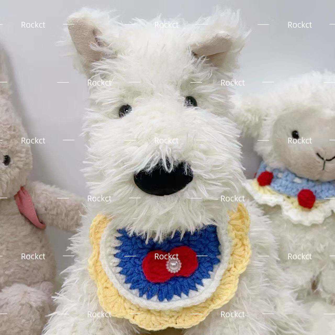 Handmade Crochet Snow White Costume for Jellycat Plush Toys